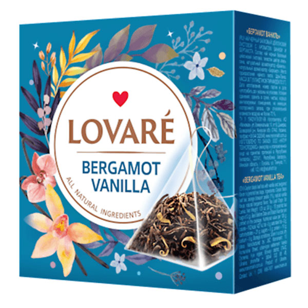 Tea Black Bergamot Vanilla – 15 Tea Bags